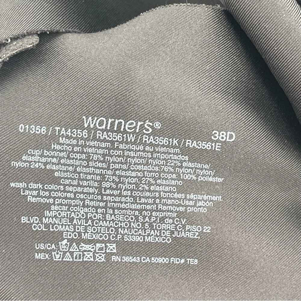 Warners No Side Effects Comfort Underwire Lightly Lined T-Shirt Bra